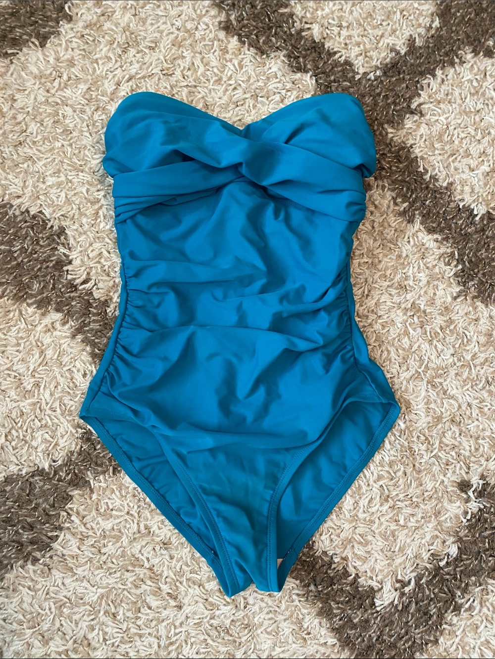 Kona Sol strapless swimsuit